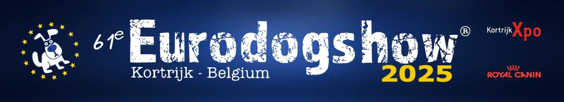 Euro Dog Show Banner